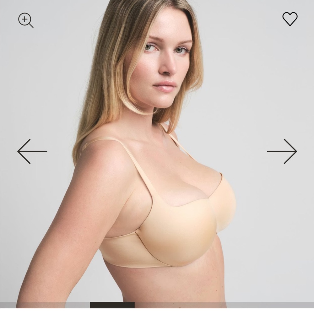 NWT $64 SKIMS Sand Ultimate Push-Up Balconette Bra